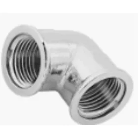 3/8" BB könyök króm