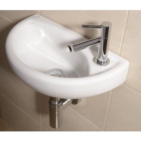   Aqualine-Sapho CREAVIT SMALL OVAL kerámiamosdó 39x23cm (TP040)