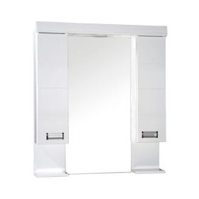   Viva Style SZQUARE 85 Tükrös fürdőszobai szekrény - DUPLA szekrénnyel - 85 x 97 x 15 cm