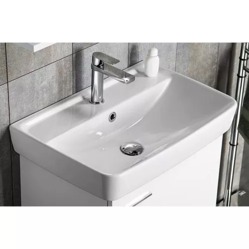 Aqualine-Sapho DURU kerámiamosdó 60x40cm falra/bútorra szerelhető (TU0351)
