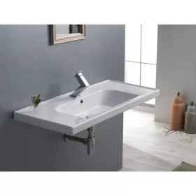 CeraStyle FRAME - porcelán mosdókagyló - 100 x 45 cm