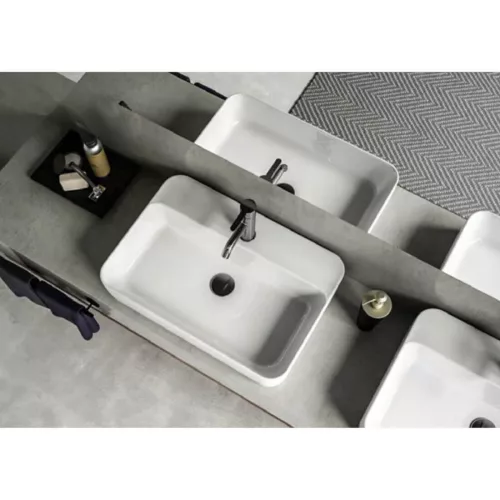 CeraStyle HERA PULTRA ültethető Top Counter porcelán mosdó 80x48cm