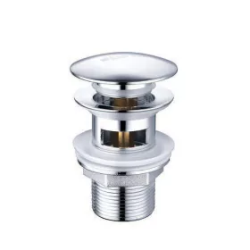   EverLine Mosdóleeresztő klikk-klakk 5/4" túlfolyós mosdóhoz, fém, krómozott (VEN-A1005)