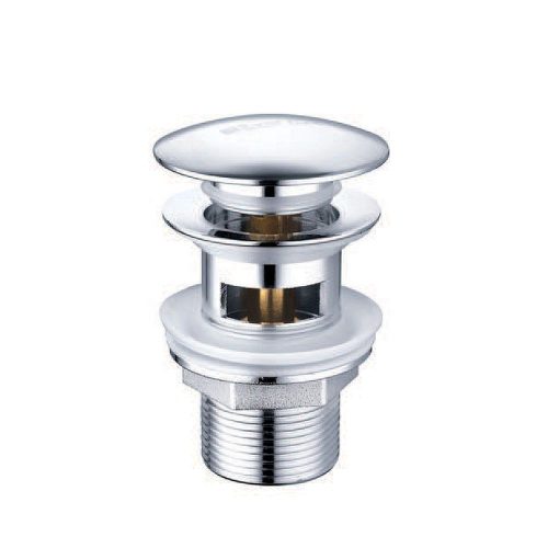EverLine Mosdóleeresztő klikk-klakk 5/4" túlfolyós mosdóhoz, fém, krómozott (VEN-A1005)