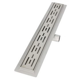   Ermetiq Zuhanyfolyóka 800x70mm rozsdamentes a test és rács Clasic