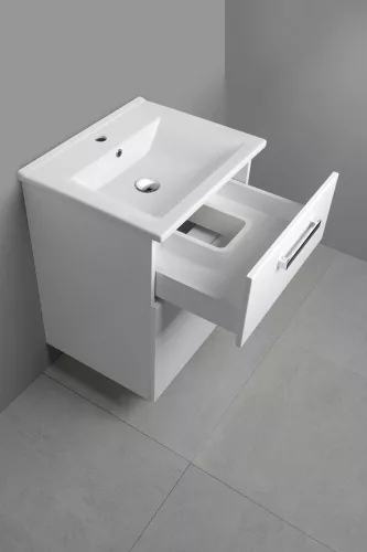 Aqualine VEGA mosdótartó szekrény fehér 62x72,6x43,8 cm VG063