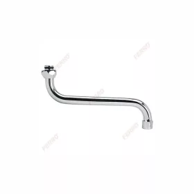   Ferro S' típusú kifolyócső 3/4", hossza 20 cm W200S/4