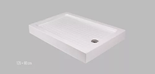 Wellis Zuhanytálca szögletes mag. 120x80x15