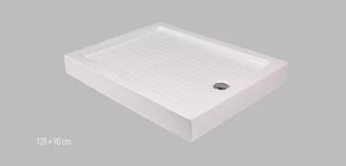Wellis Zuhanytálca szögletes mag. 120x90x15