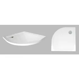 Wellis Zuhanytálca íves lapos 90x90x4