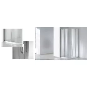   Wellis Scorpio két nyílóajtós íves kabin, Easy Cleannel, üvegtörés garanciával