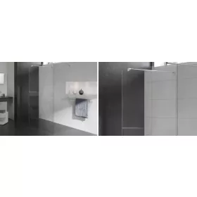   Wellis Astro 120 Corner walk-in zuhanyfal, Easy Cleannel, üvegtörés garanciával