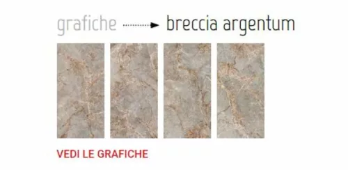 AVA La Fabbrica BRECCIA ARGENTUM kerámia burkolólap