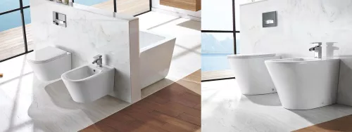 Wellis Clement fali rimless WC