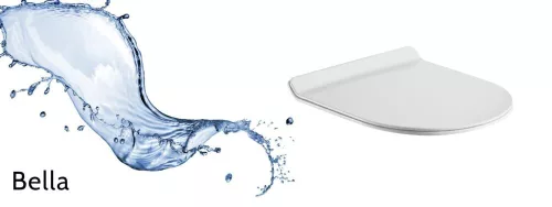 Wellis Bella fali rimless WC