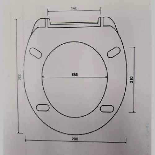 Diplon gyermek WC ülőke duroplast műanyag, fehér, fém zsanérral (WSM5520)