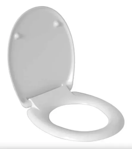 Diplon gyermek WC ülőke duroplast műanyag, fehér, fém zsanérral (WSM5520)