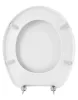 Diplon gyermek WC ülőke duroplast műanyag, fehér, fém zsanérral (WSM5520)