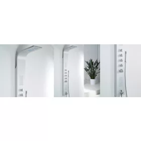 Wellis Mariner Silver termosztátos zuhanypanel