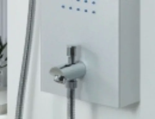 Wellis Mariner Silver termosztátos zuhanypanel
