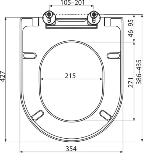 Ravak WC ülőke Uni Chrome SoftClose X01549