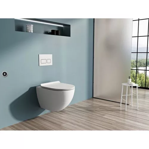 Ravak WC ülőke VITA Slim SoftClose fehér X01861