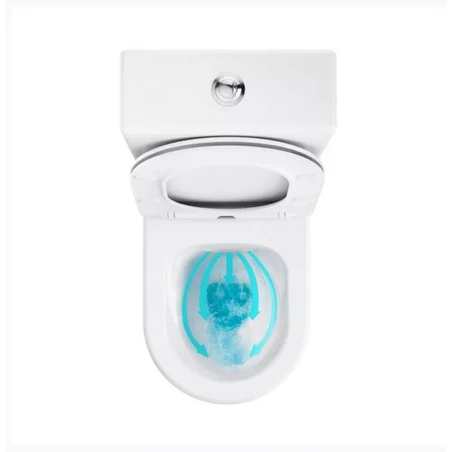 Ravak ELEGANT RimOff monoblokkos WC perem nélküli, WC ülőkével X01872