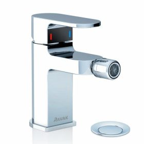 Ravak Chrome álló bidécsaptelep leeresztővel (CR 055.00)