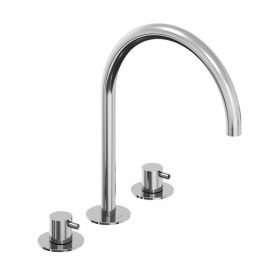   Ravak Espirit ES 018.00CR álló mosdócsaptelep háromfuratos Chrome