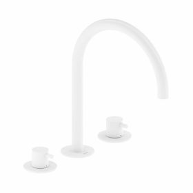   Ravak Espirit ES 018.10WV álló mosdócsaptelep háromfuratos White Velvet