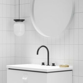   Ravak Espirit ES 018.20BLM álló mosdócsaptelep háromfuratos Black Matt