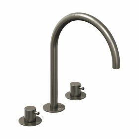   Ravak Espirit ES 018.20GB álló mosdócsaptelep háromfuratos Graphite