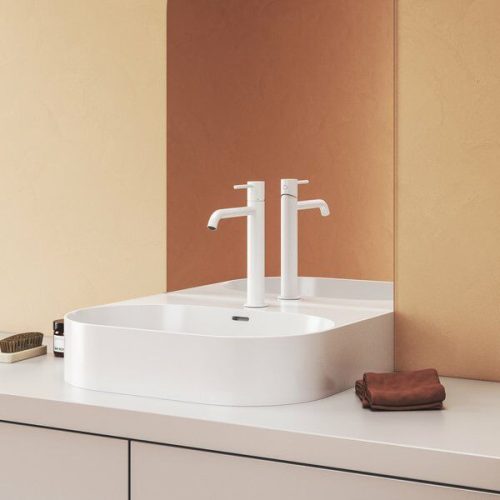 Ravak Espirit ES 014.10WV álló mosdócsaptelep White Velvet