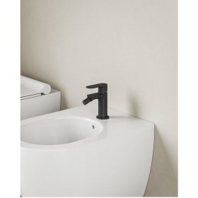   Ravak Chrome II bidécsaptelep 135mm lefolyó nélkül fekete CR II 056.20BL