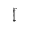 Ravak CHROME II padlón álló kádcsaptelep FEKETE CR II 080.20BL.RB07A