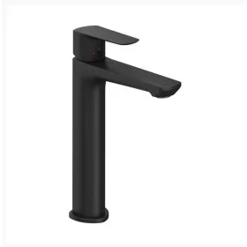   Ravak Life mosdócsaptelep 240mm, lefolyó nélkül, fekete LF 014.20BL