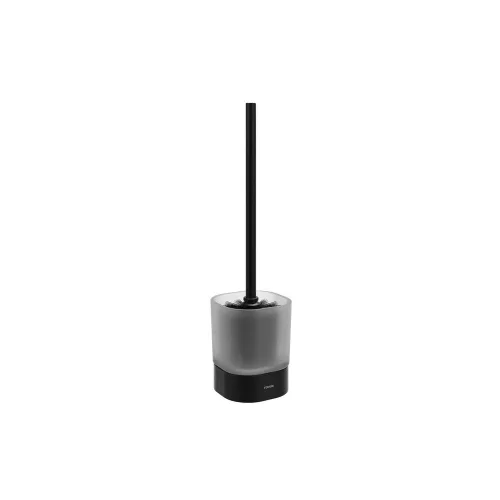 Ravak CHROME CR II 411.20BLM Szabadonálló WC kefetartó, kefével, matt fekete
