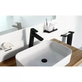 Ravak 10° Törölközőtartó 25cm fekete TD 300.20
