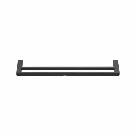   Ravak 10° Dupla törölközőtartó fekete 63cm TD 320.20 X07P562