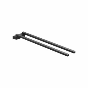   Ravak 10° Dupla törölközőtartó elfordítható fekete 42cm TD 340.20 X07P564