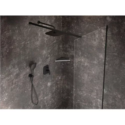 Ravak Slim polc C fekete X07P650
