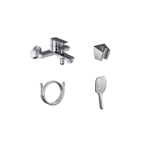 Ravak Life kádcsaptelep zuhanyszettel, króm LF 022.00CR+S