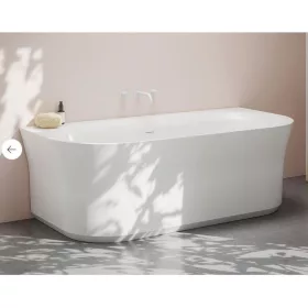   Ravak YPSILON W térben álló kád 180x80cm fehér, fehér lefolyóval