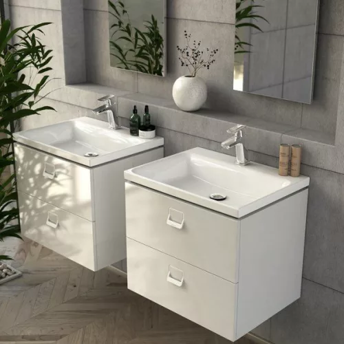 Ravak Comfort 600 kerámia fehér kerámia mosdó 600x460x30 mm