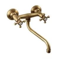 Mosogató csaptelep fali